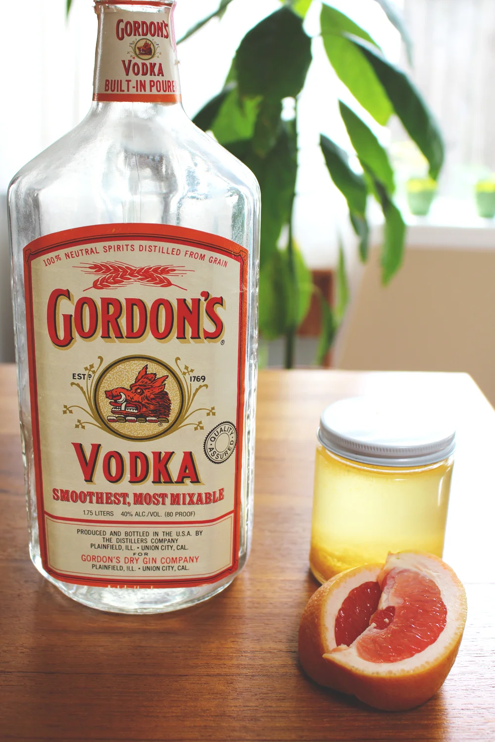 Grapefruit Infused Vodka