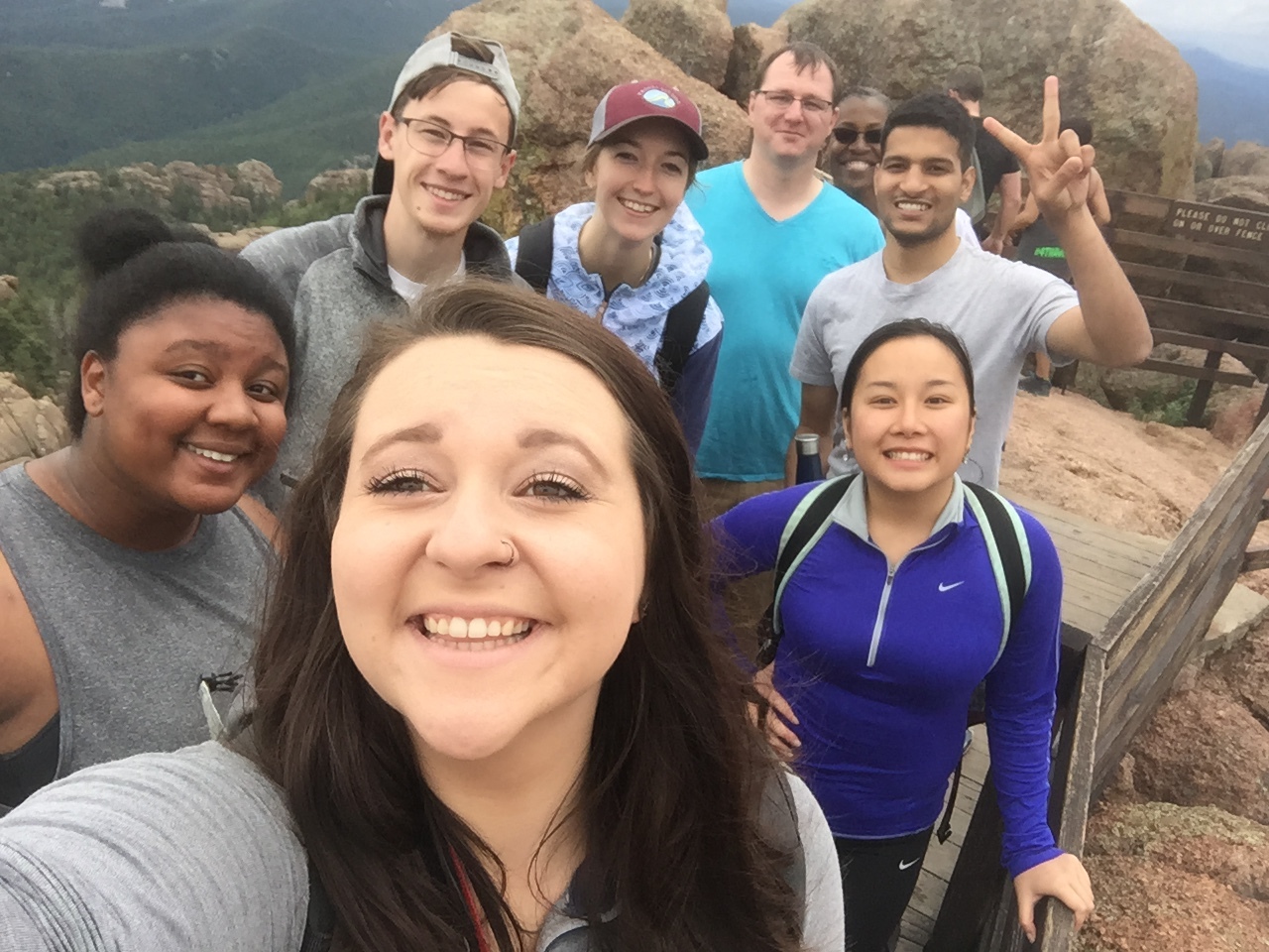 One of my most recent adventures at Devil's Head with a group of friends!