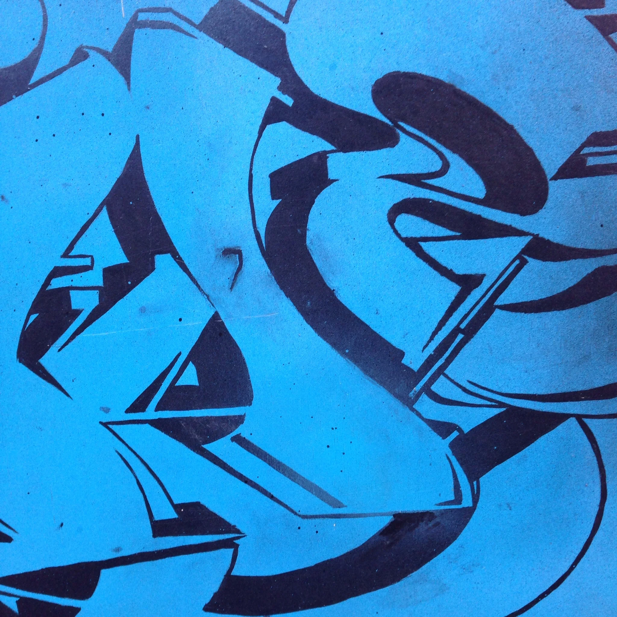 Commissioned street art - Pennyweight walkway, Bendigo