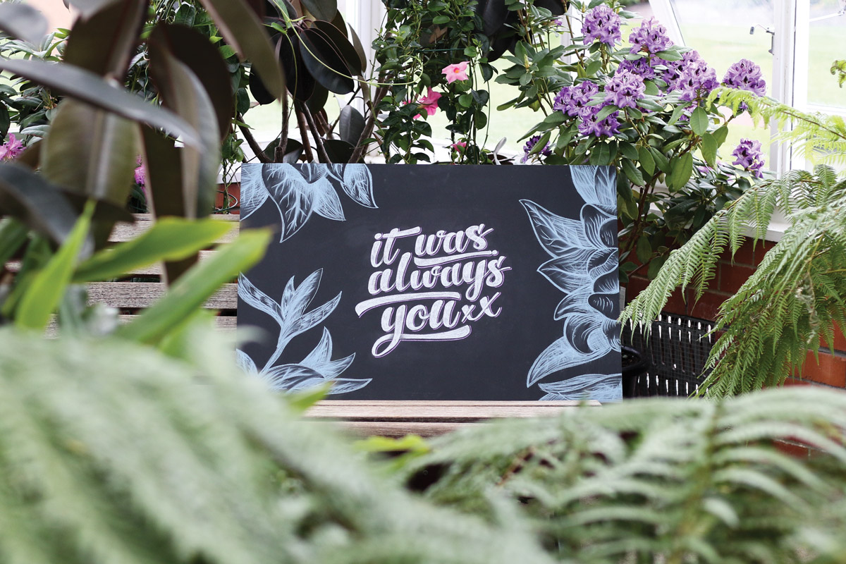 Wedding Chalkboard