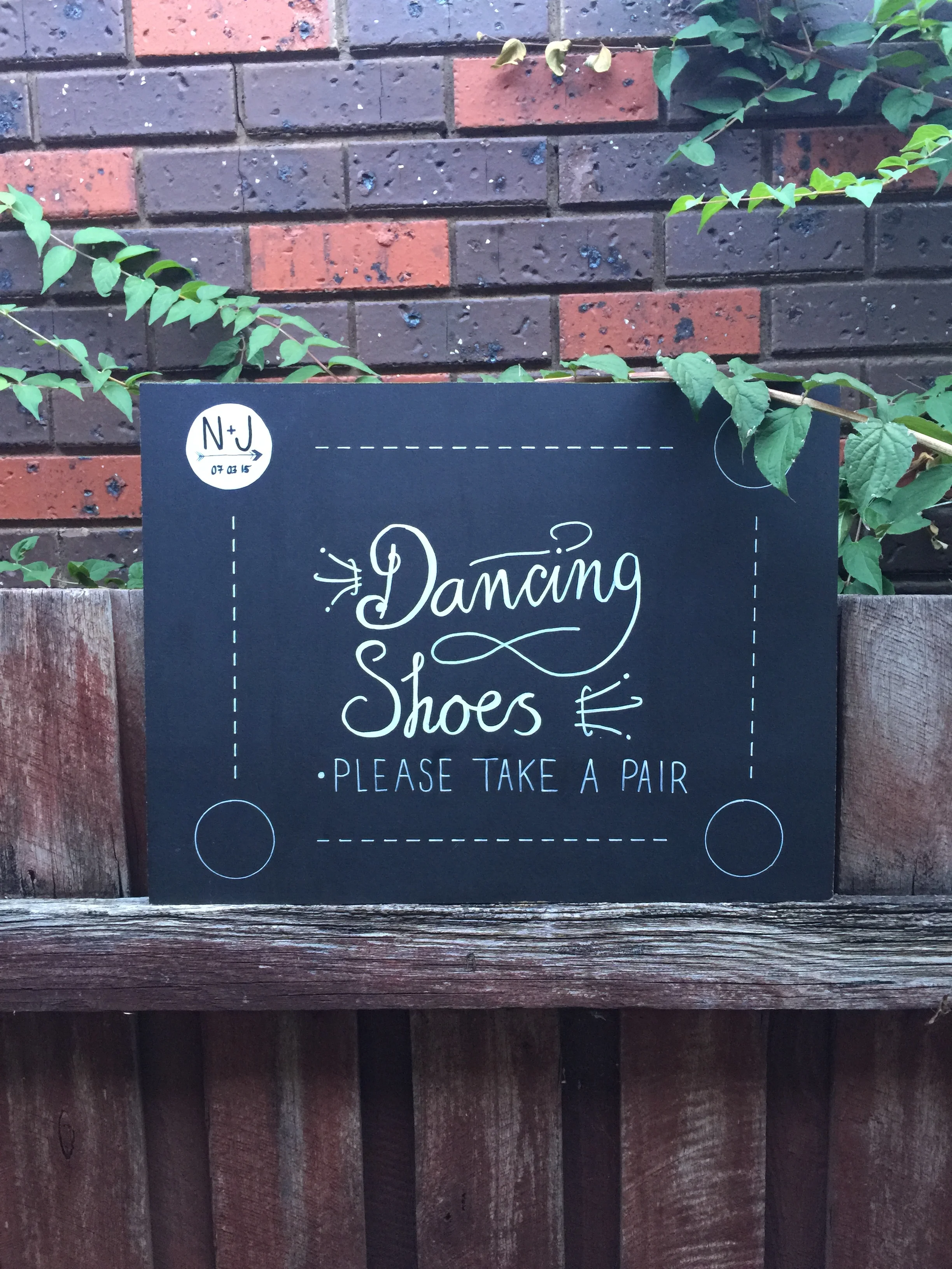 Nicola & Jai - Wedding Chalk boards