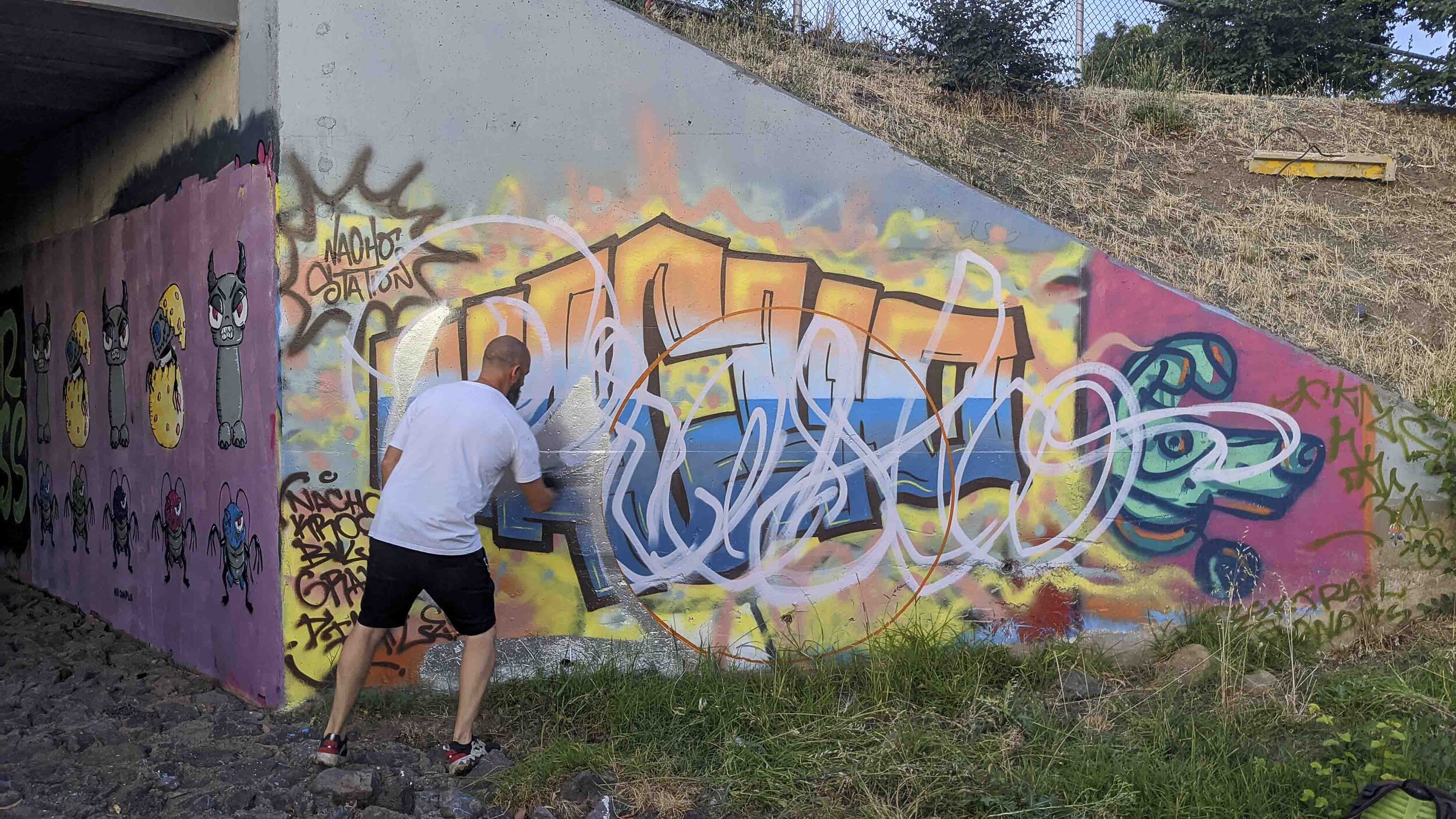 Legal wall bendigo paint jam local graffiti artists street art 2021_12.jpg