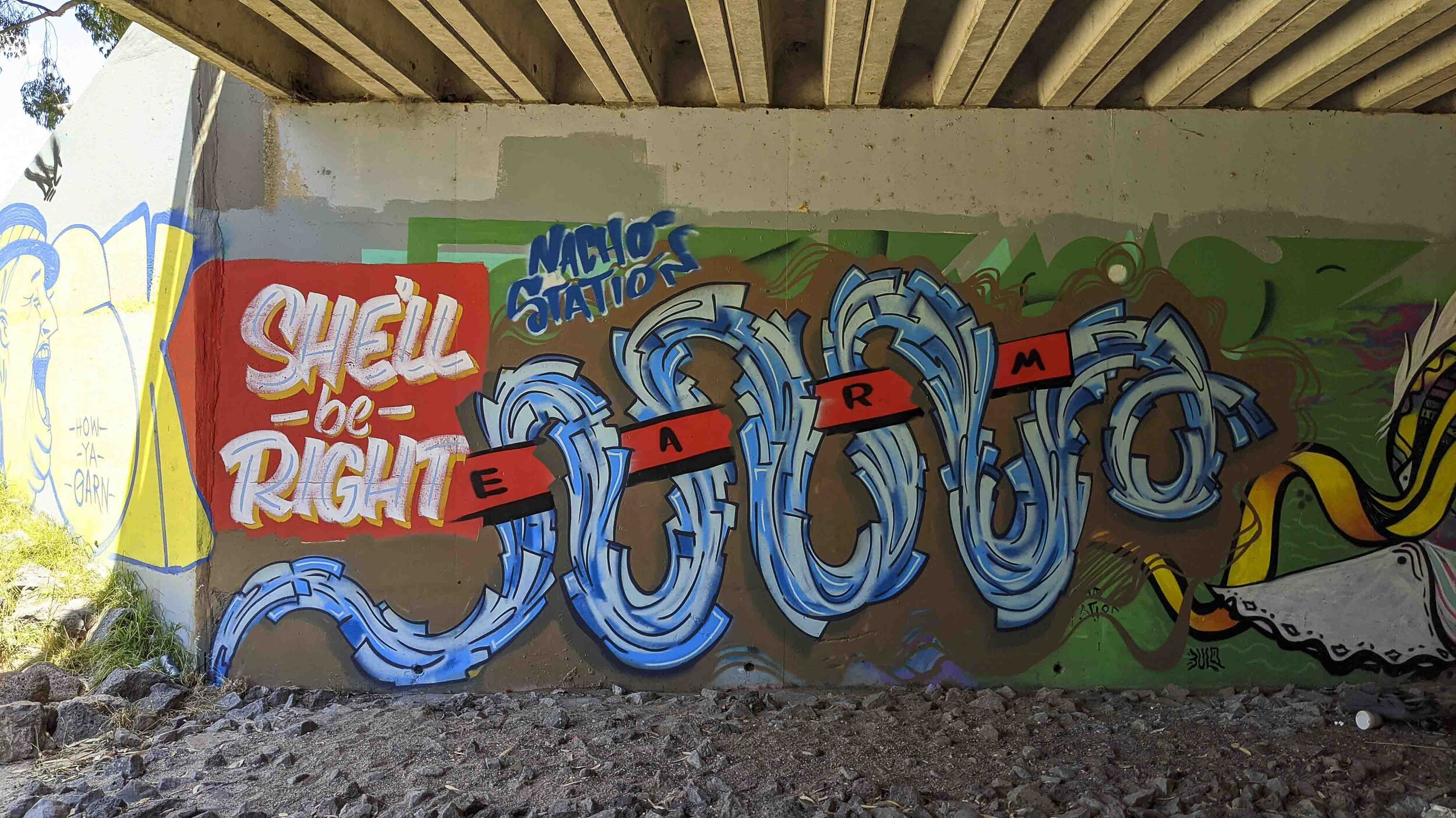 Legal wall bendigo paint jam local graffiti artists street art 2021_19.jpg