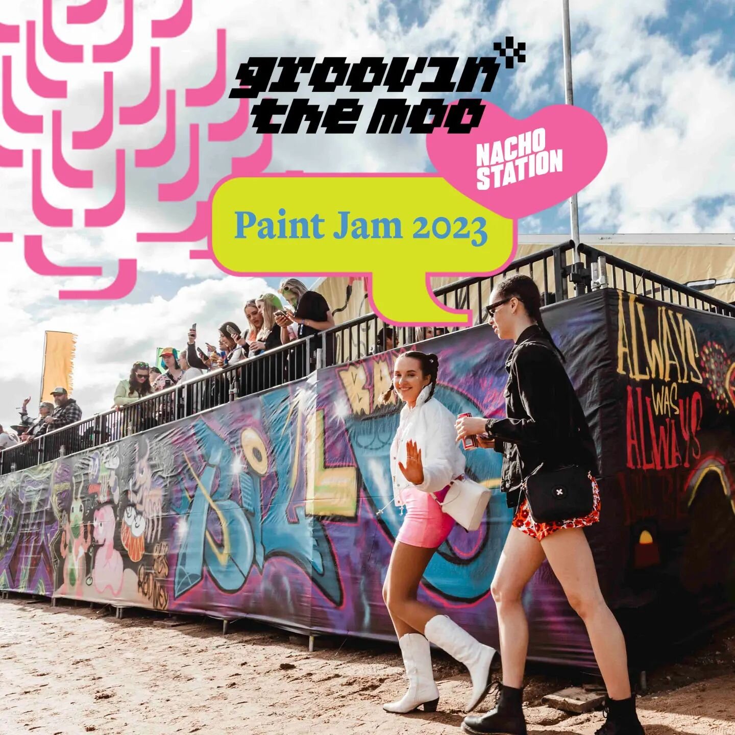 As GTM rolls into Bendigo once more, we open the doors to all levels of local and regional artists for a fun local paint jam. 

All the info can be found on our website and the application form to get involved. 

@groovinthemoo 
📸 @welcomat