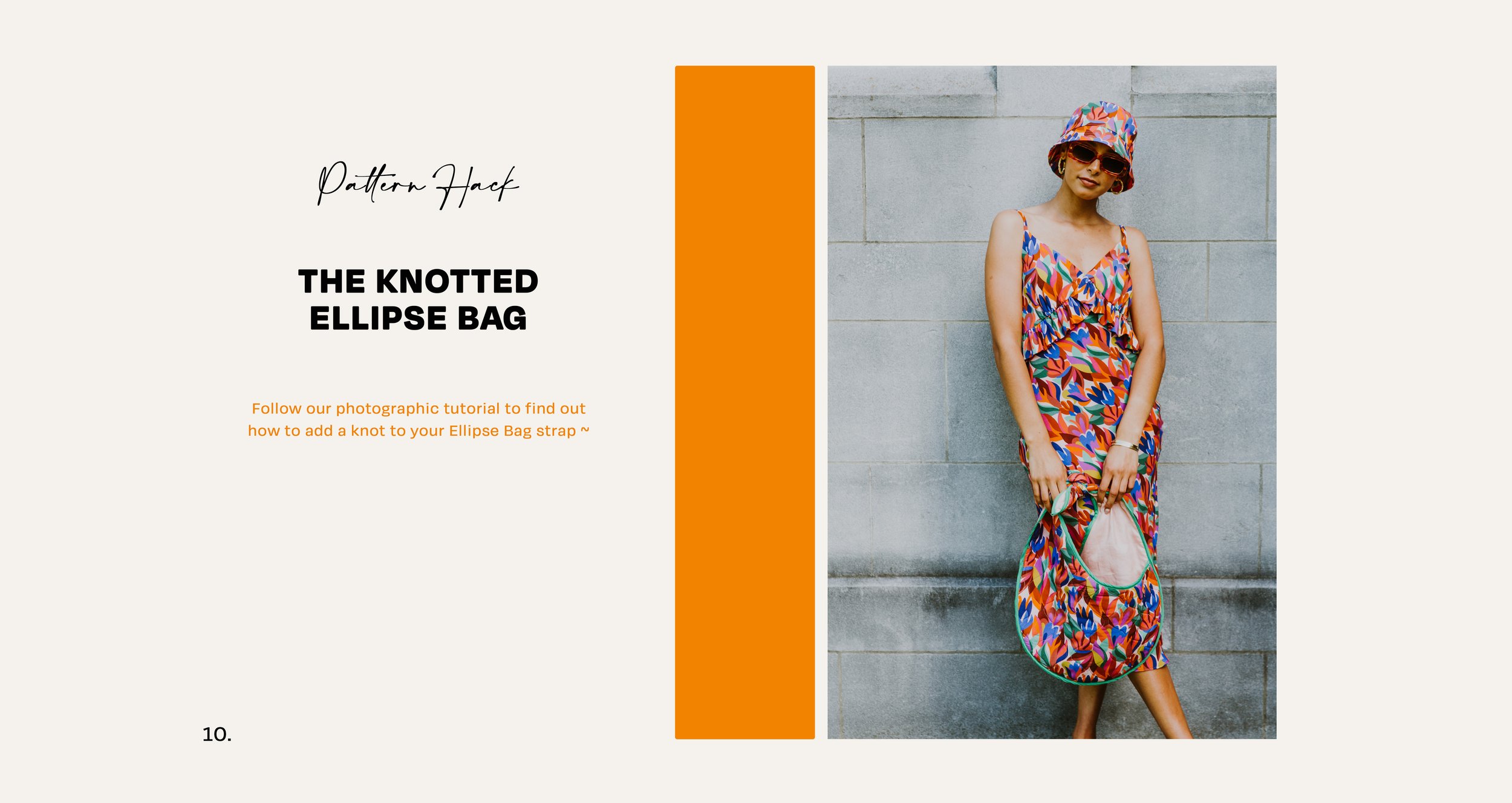 Pattern Hack - The Knotted Ellipse Bag — Papercut Patterns