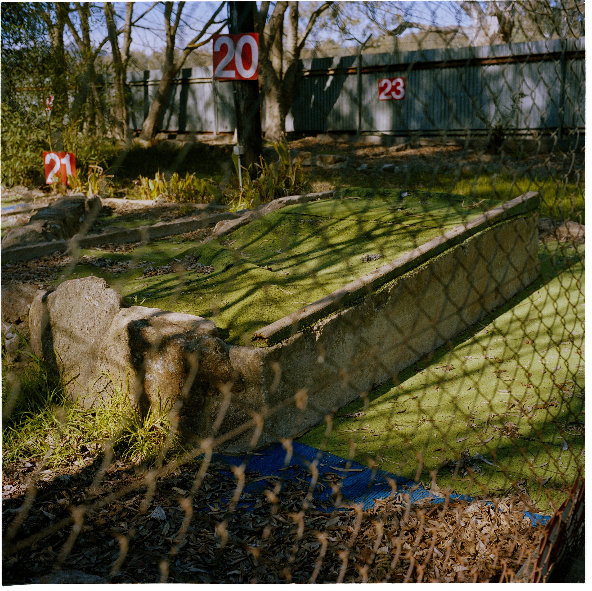 Hole 20 at the failed mini golf course (2008)