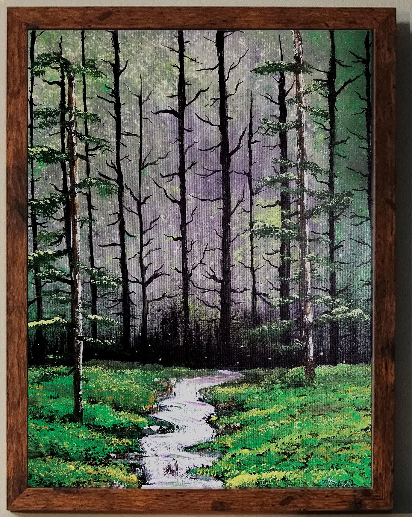 Firefly Forest Print