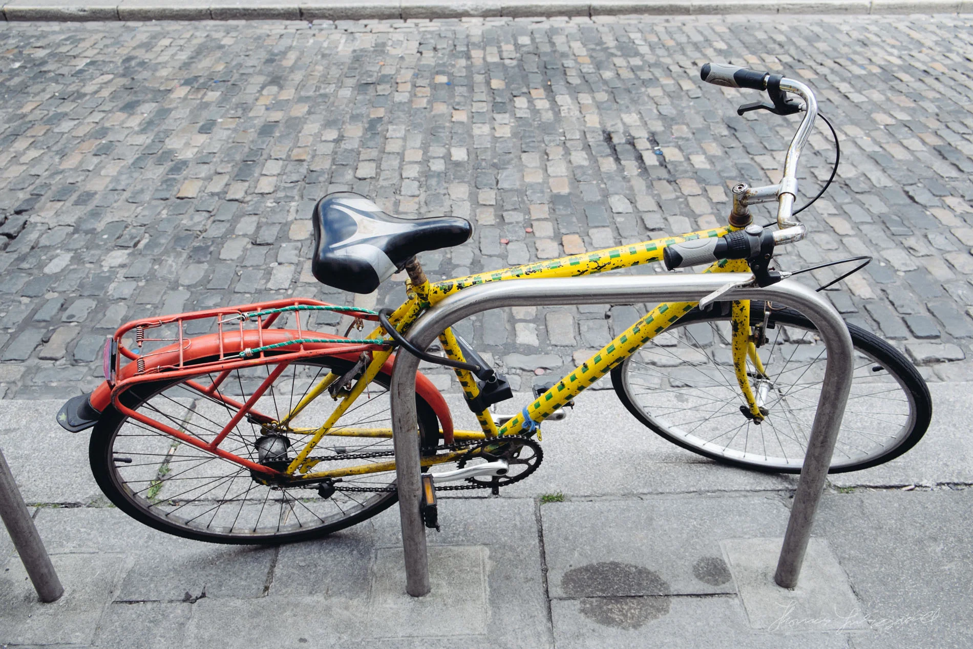 Hipster Bicycle in Dublin City