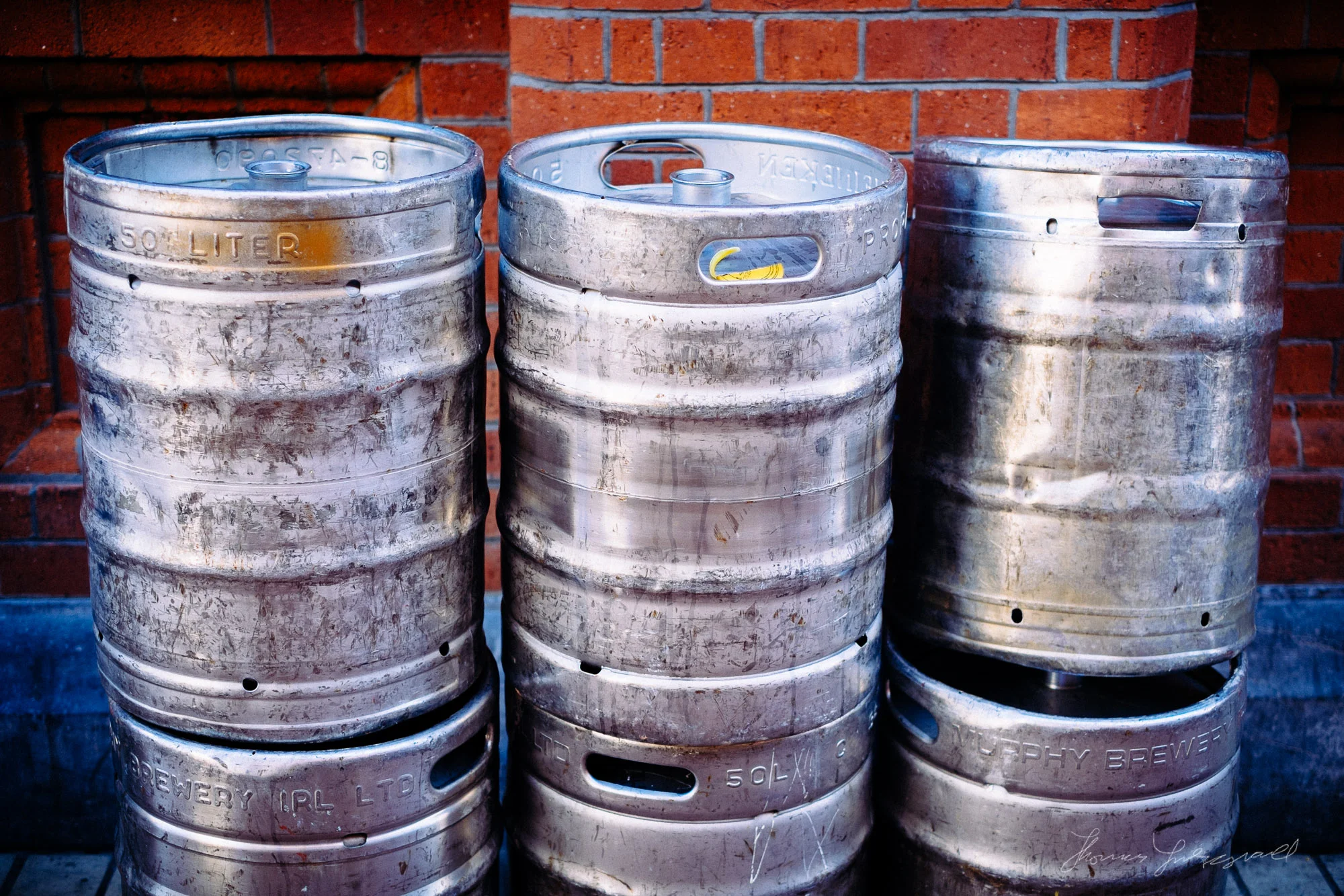 "Beer Kegs" With Kodak E200 Preset