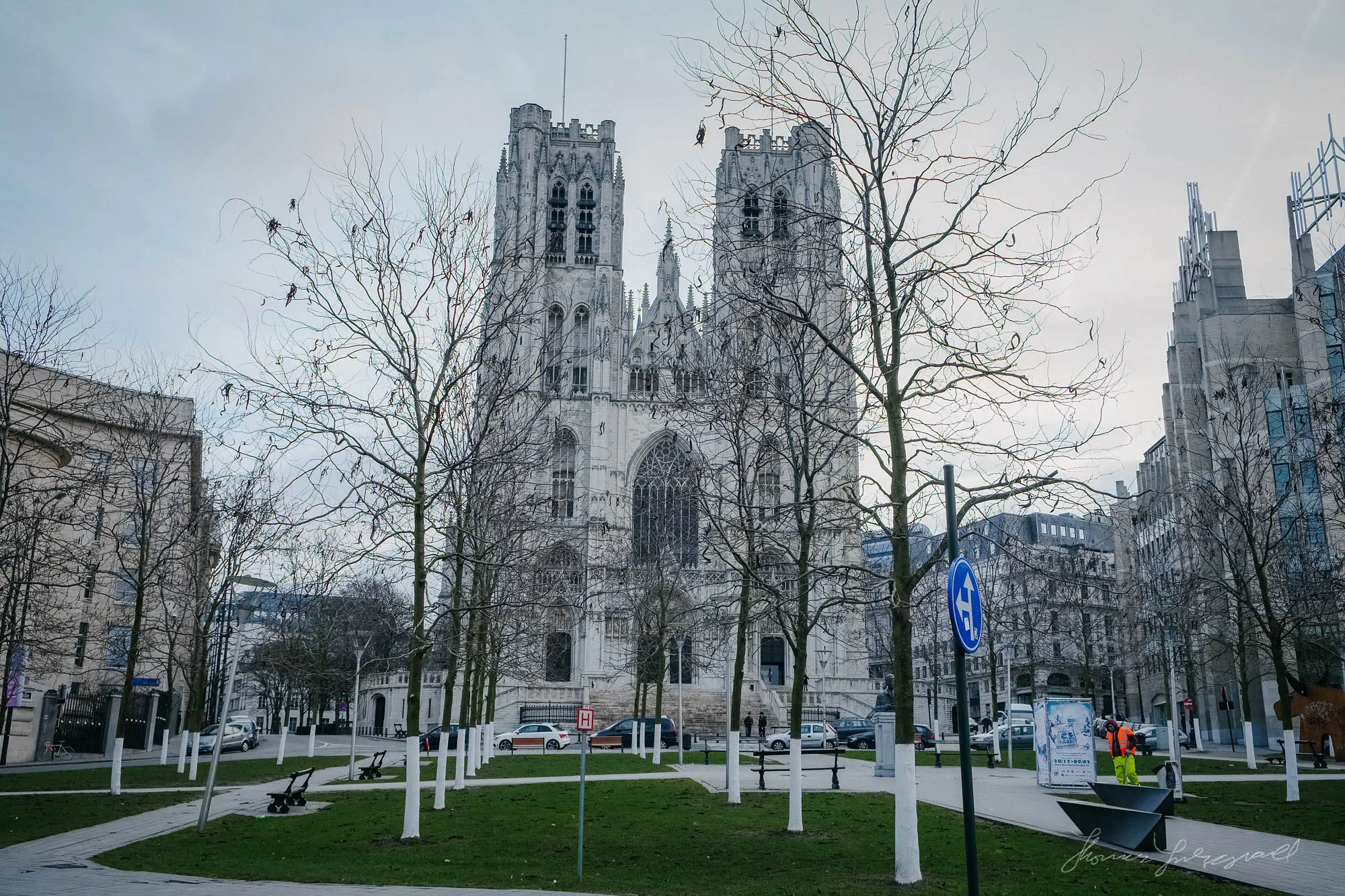Large Brussels Church