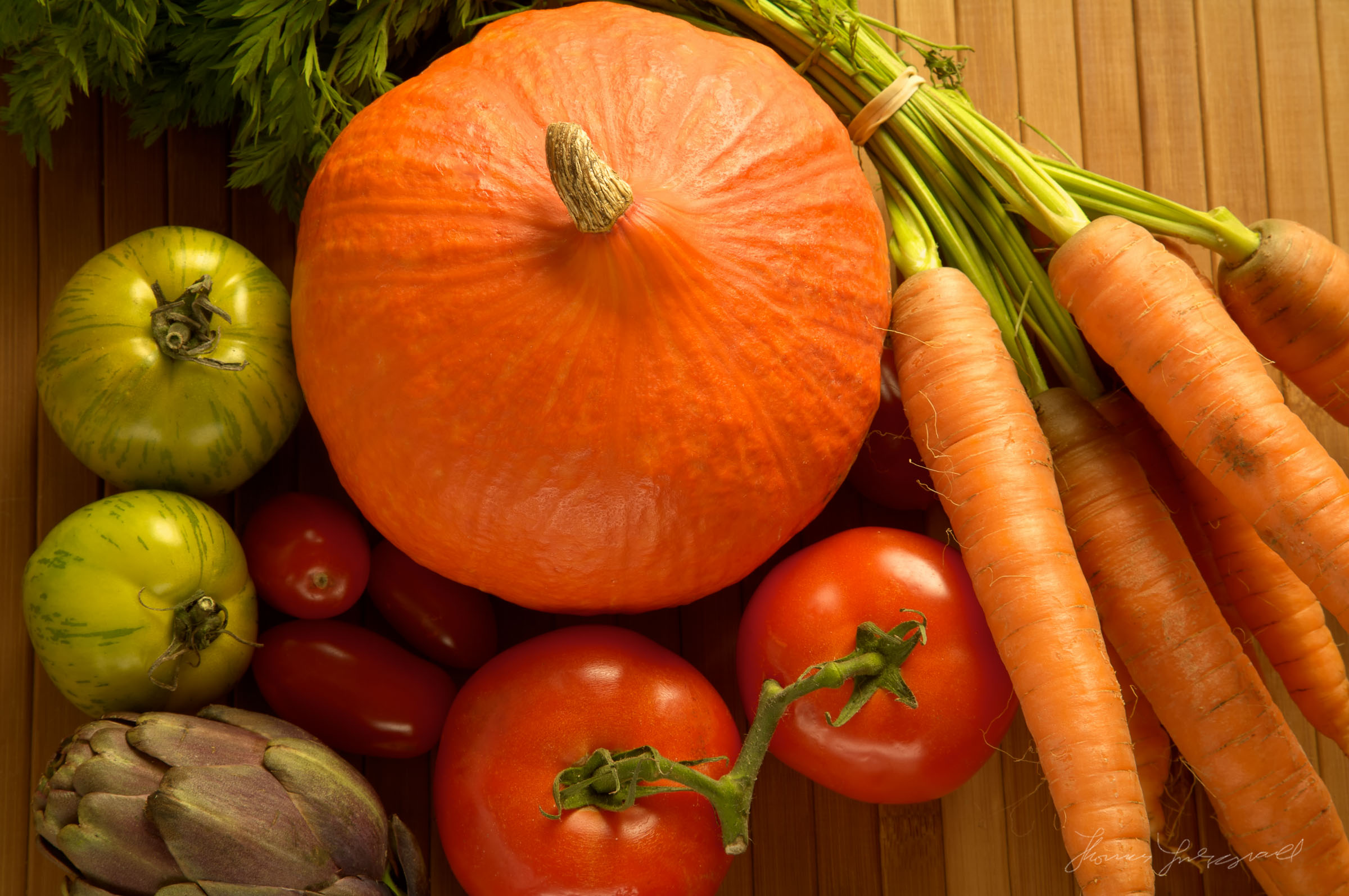 Farmers Market Vegetables On Wood Background Closer Shot.jpg