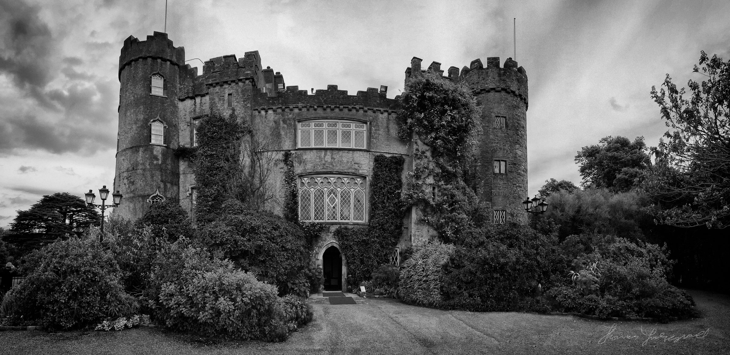 Malahide Castle in Dublin