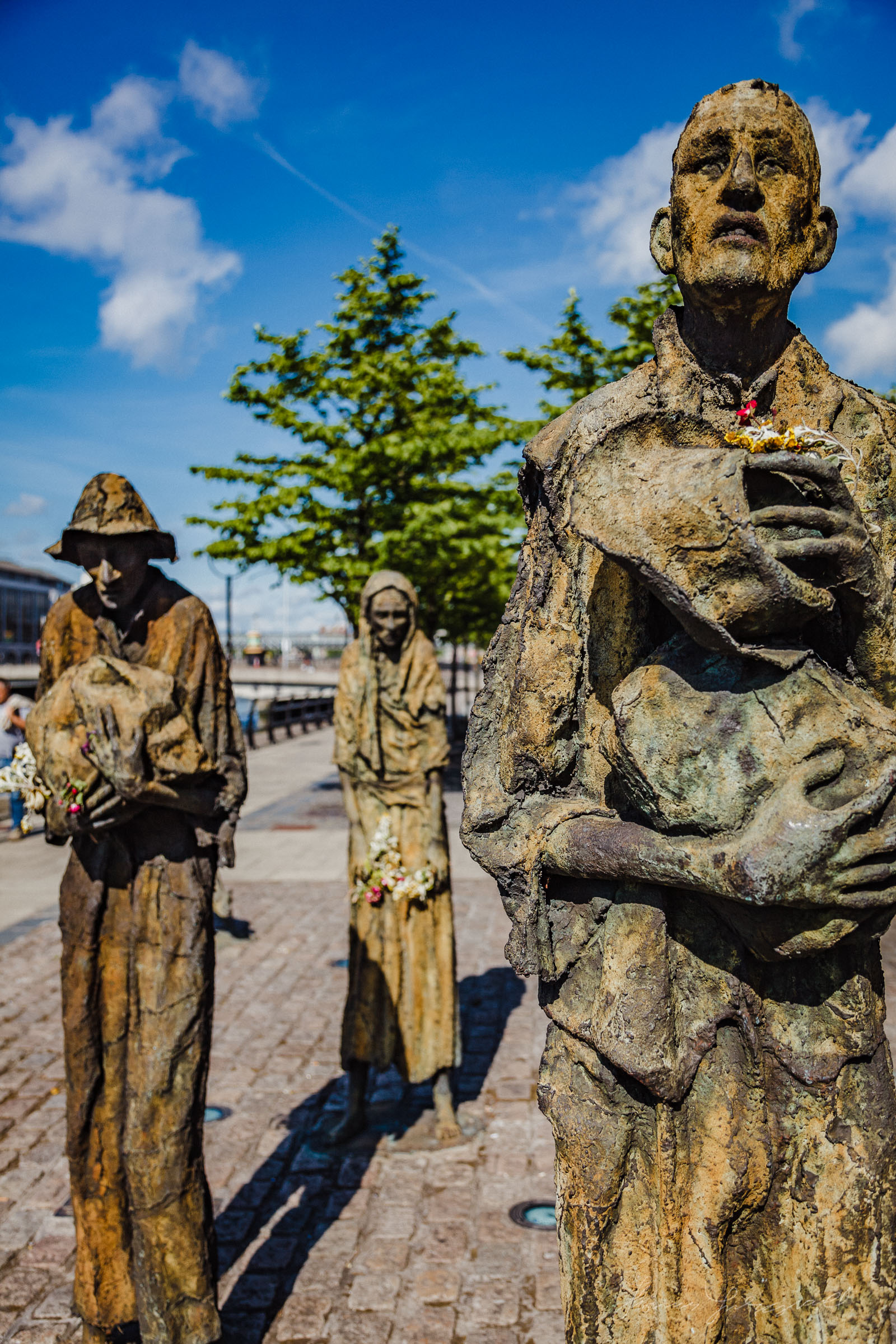 Famine Statues on the Quay