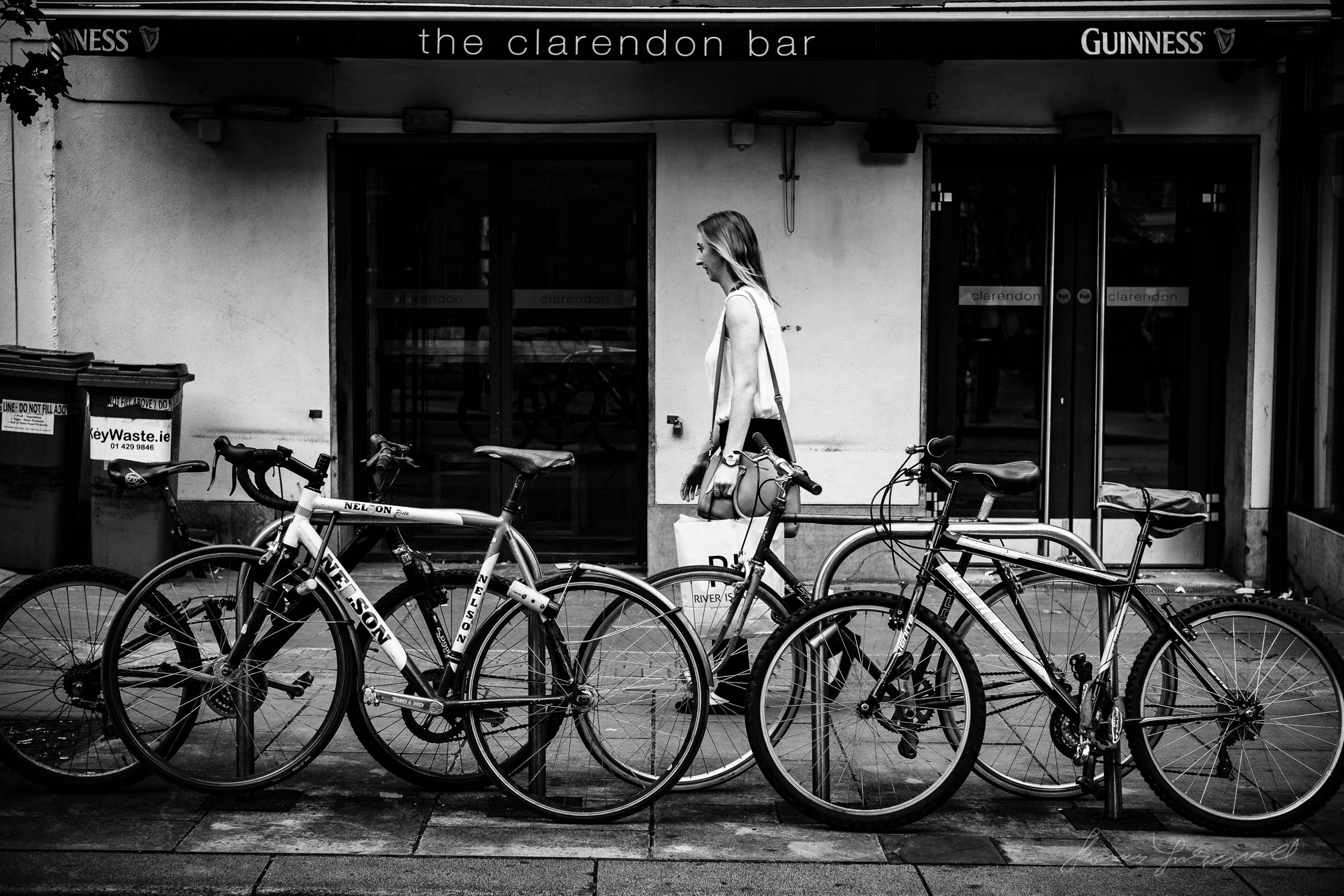 The Girl and The Bikes