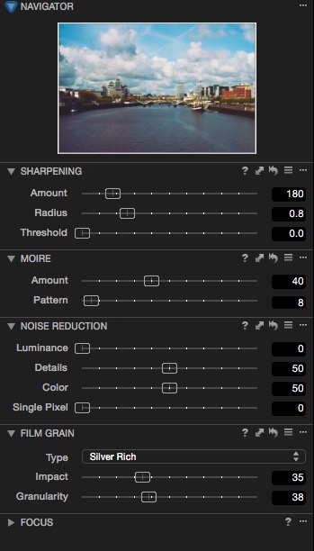 Capture One Settings for Processing Fuji Files