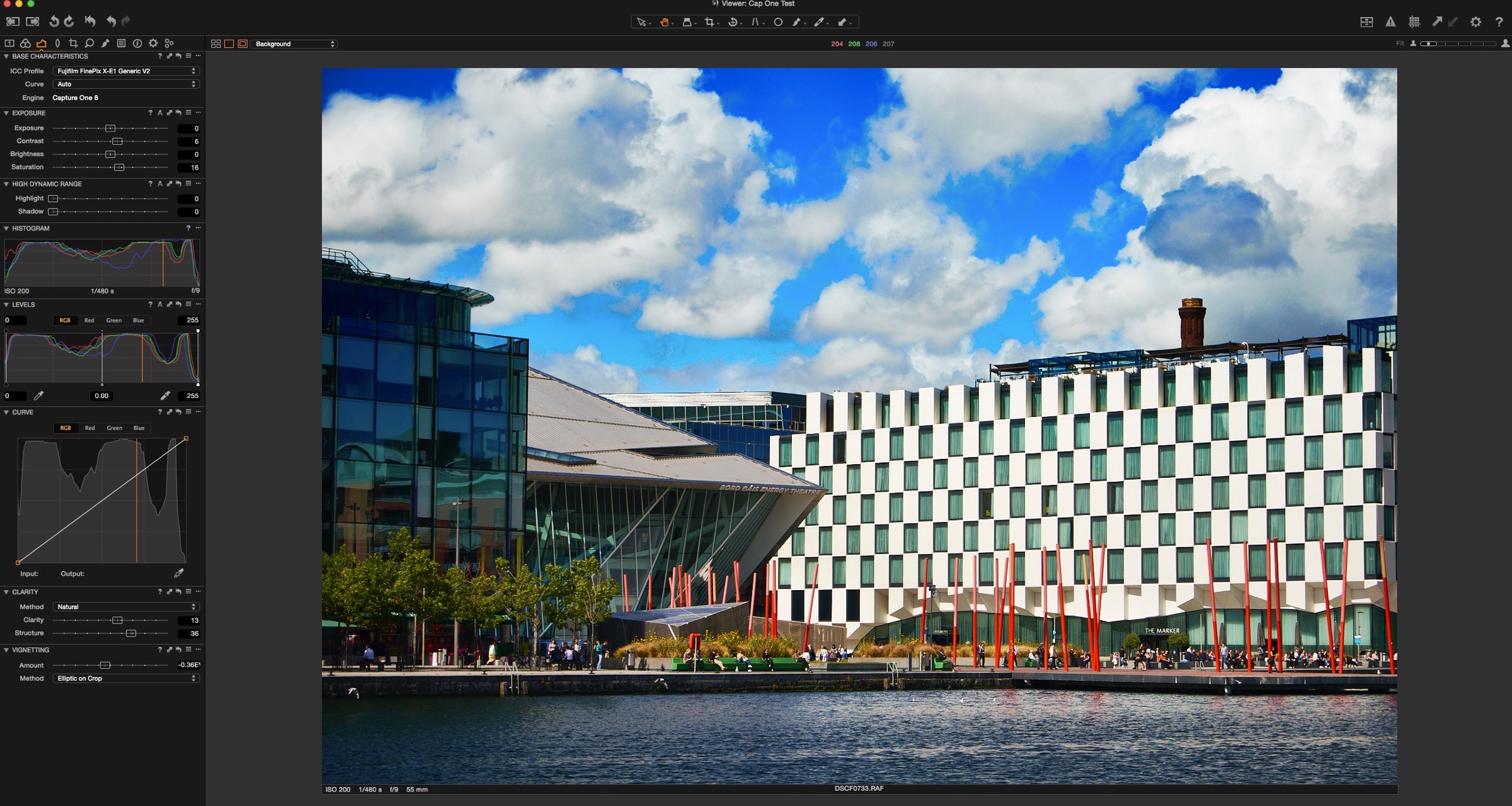 Choosing a Raw converter for X-Trnas files - Capture One interface