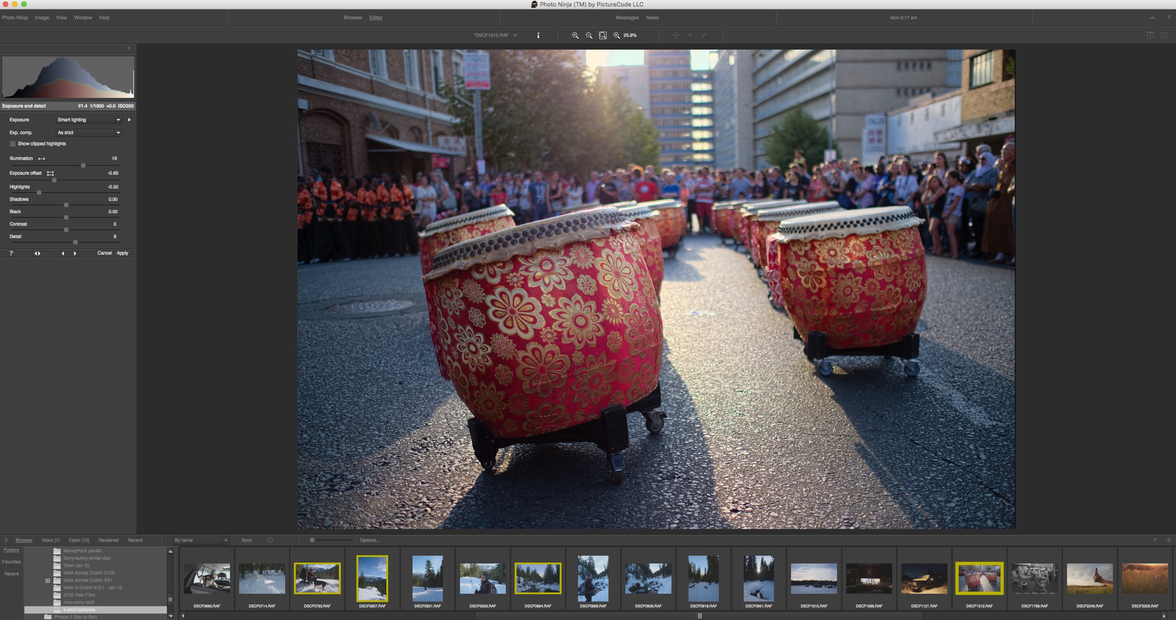 X-Pro 2 Support in Photo Ninja - Image courtesy of Neill Soden