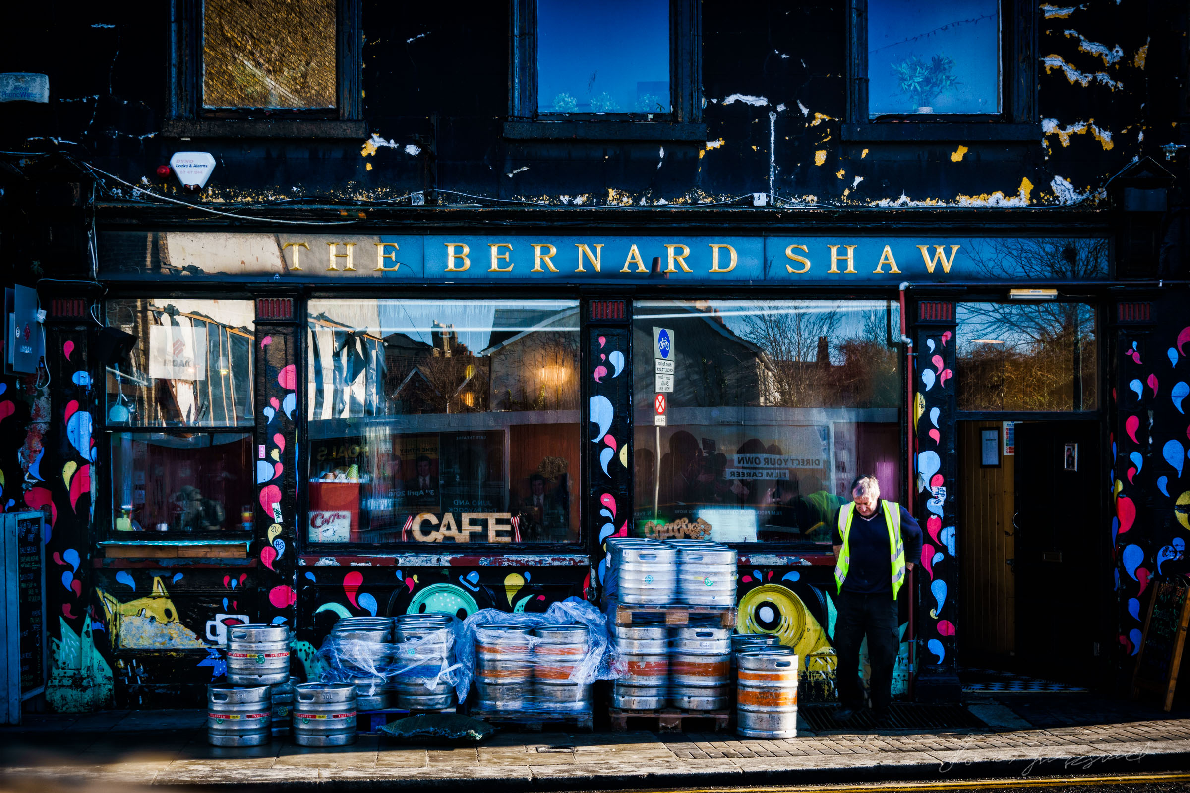 Street Photography Diary - Street Photography of Dublin - The Bernard Shaw pub