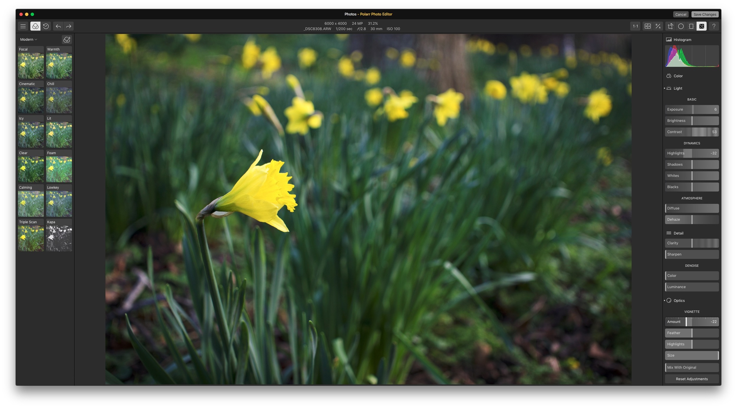  Polarr Photo Editor as a Photos Edit Extension