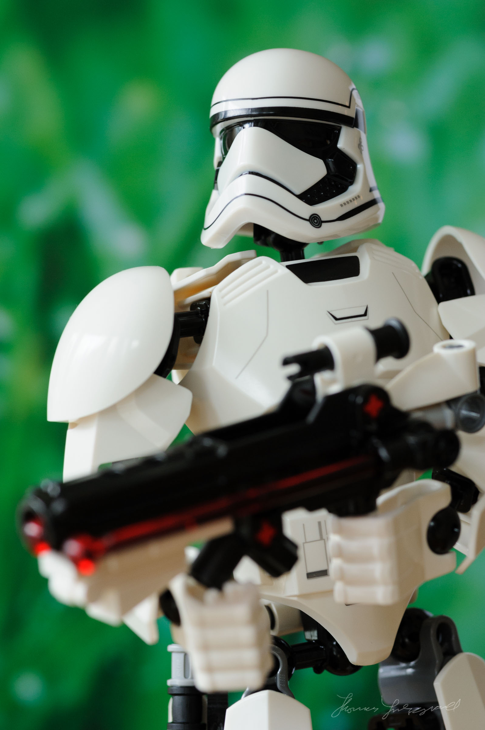 Lego First Order Storm Trooper: Toy Photography by Thomas Fitzgerald Photography