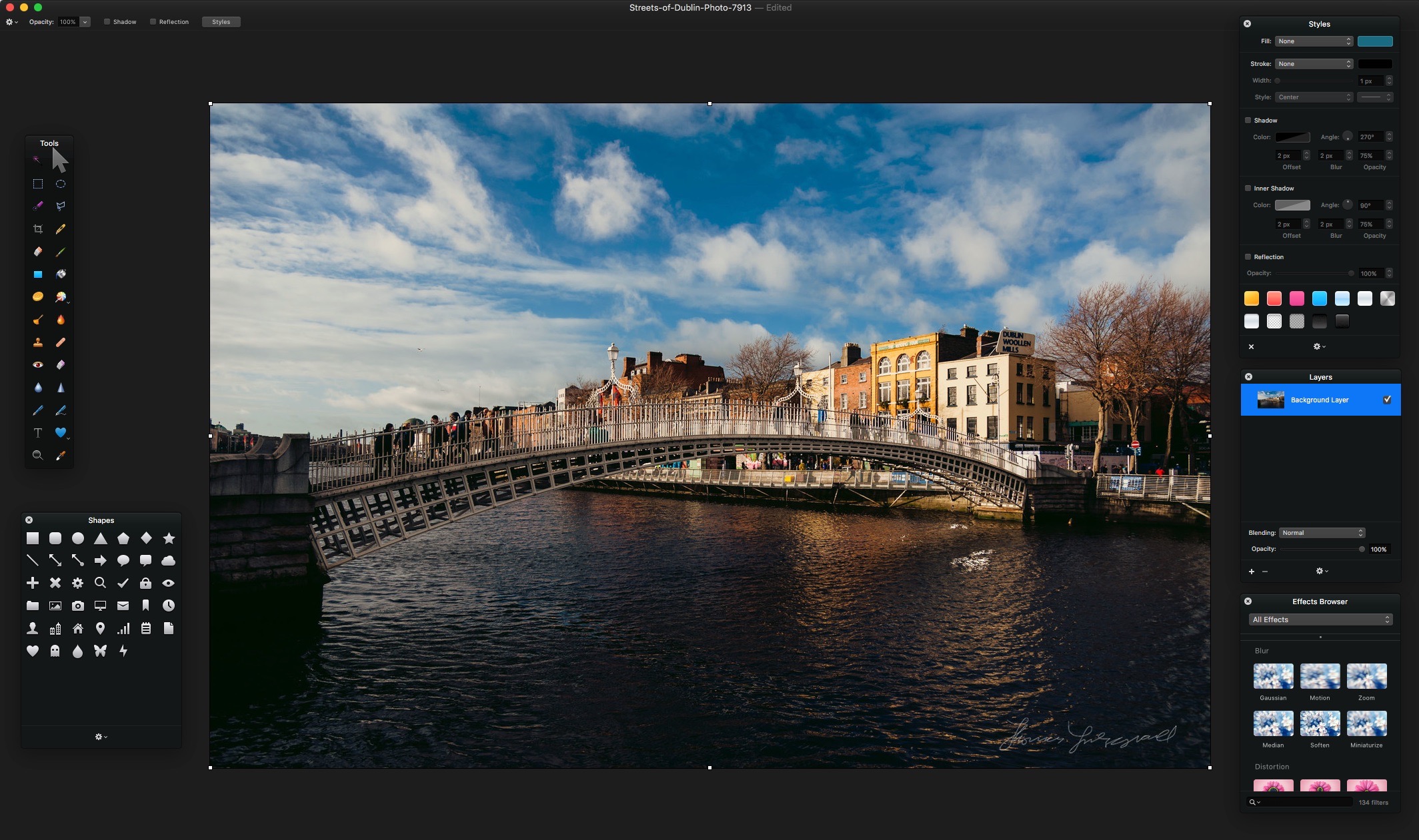 Pixelmator-Screenshot