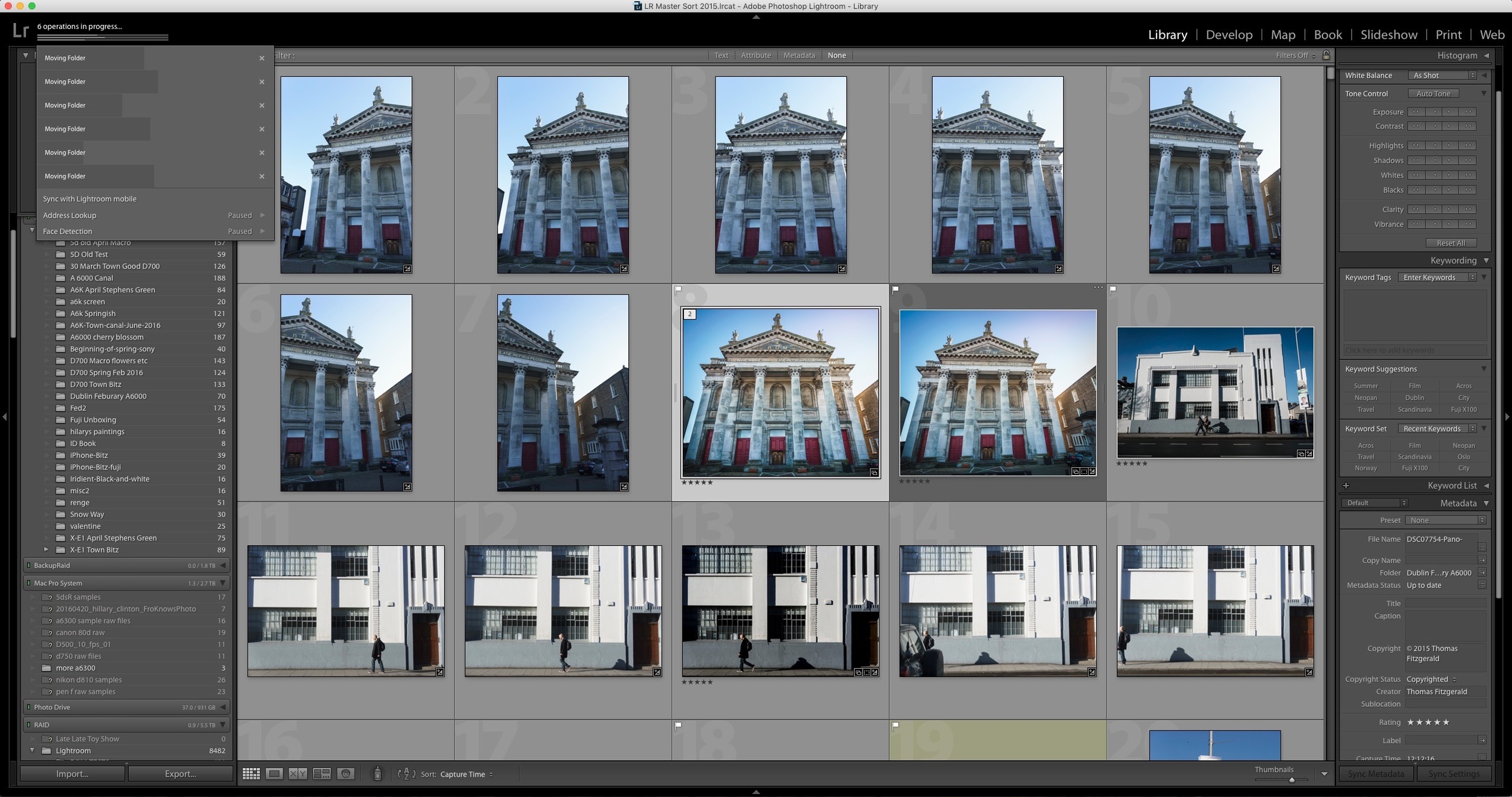 Archiving Projects in Lightroom