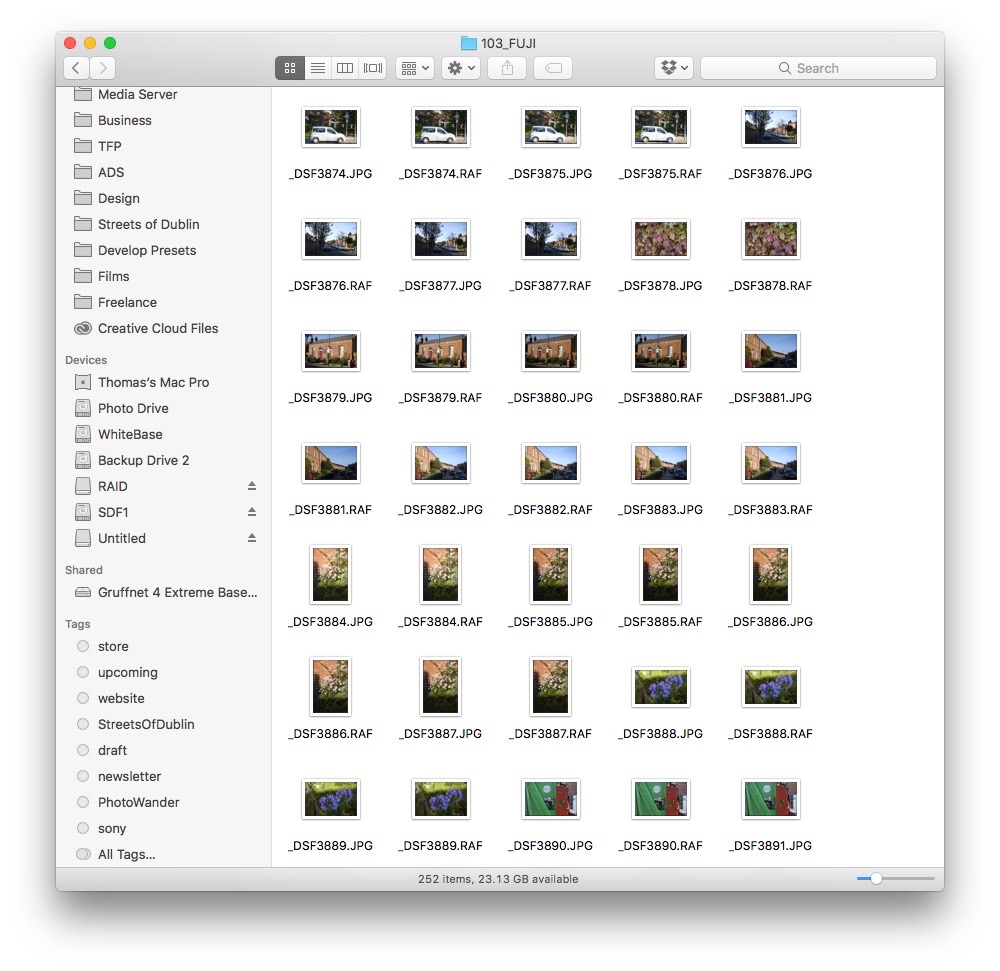 Files-on-card