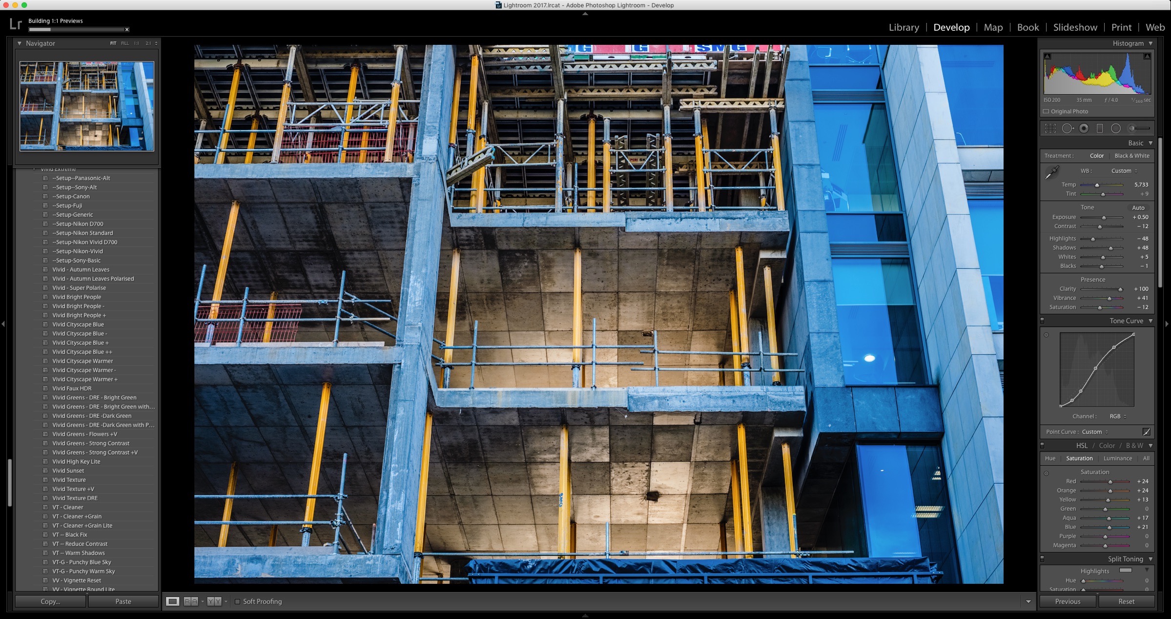 Iridient X-Transformer - DNG file in Lightroom