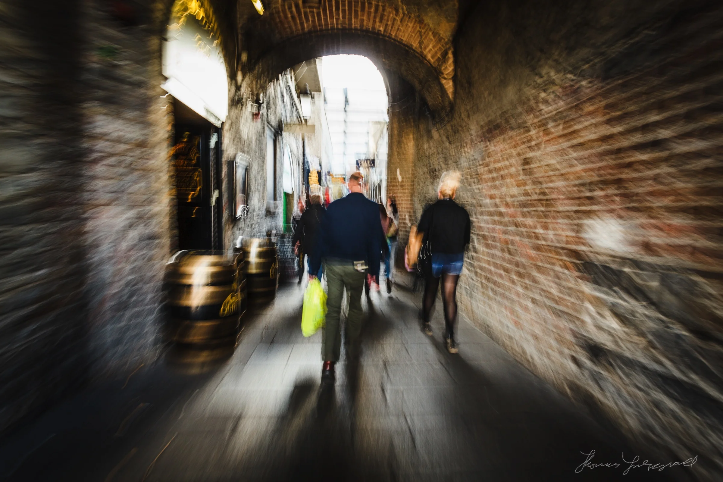Walking Through Crown Alley