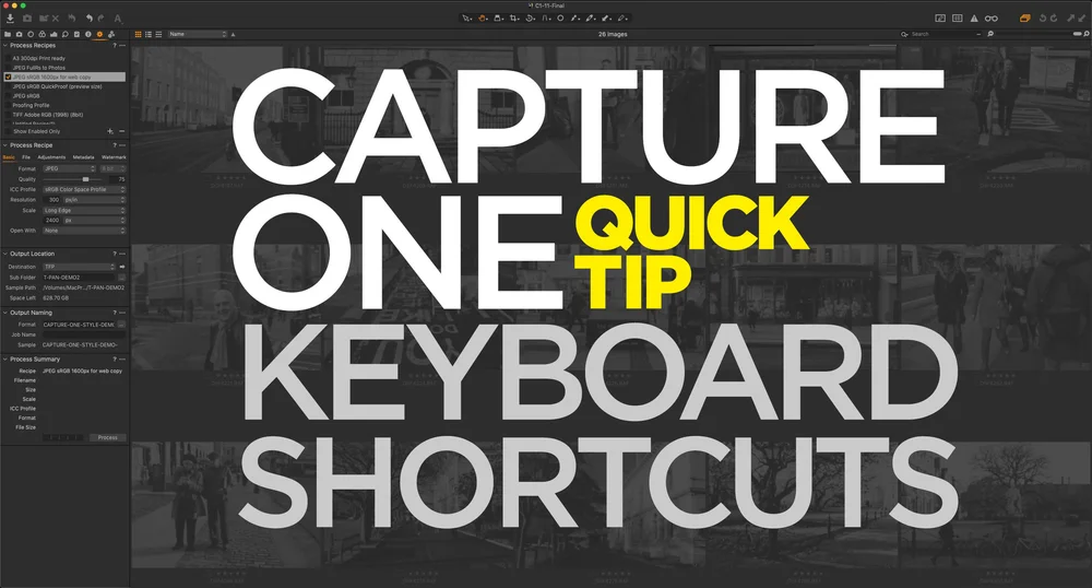 Capture One Quick Tip Simulate Lightroom S Grid Mode Keyboard Shortcut Thomas Fitzgerald Photography