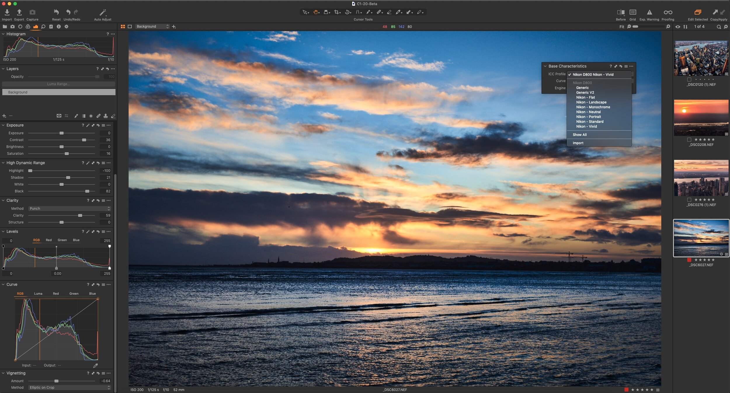 Capture One for Nikon Details: Capture One Express for Nikon and New  Profiles — Thomas Fitzgerald Photography