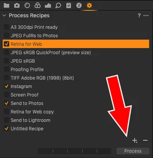 How to Export using Process Recipes in Capture One — Thomas Fitzgerald ...