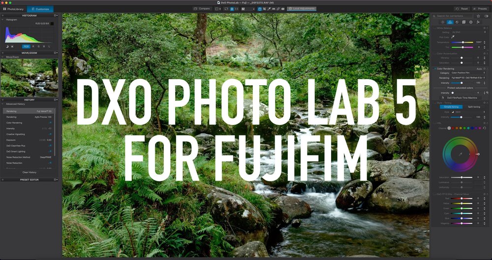 DxO PhotoLab 5 for Fuji shooters - how to get the best results — Thomas  Fitzgerald Photography