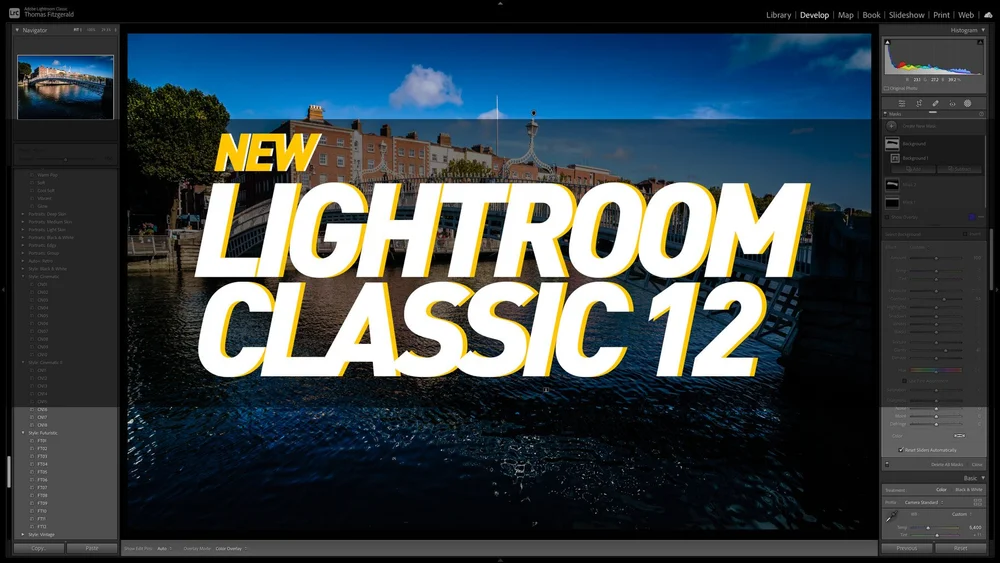 Corso Video Lightroom Classic In Depth Presets – 9 File Mp4, Consegna Rapida, Lingua Inglese