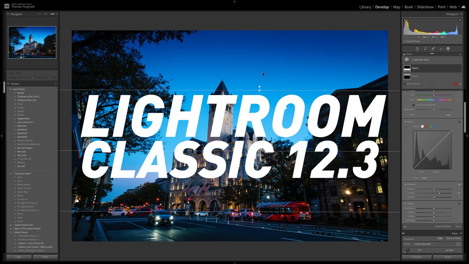 Lightroom Classic 12.3 – More than a point upgrade? — Thomas Fitzgerald Photography