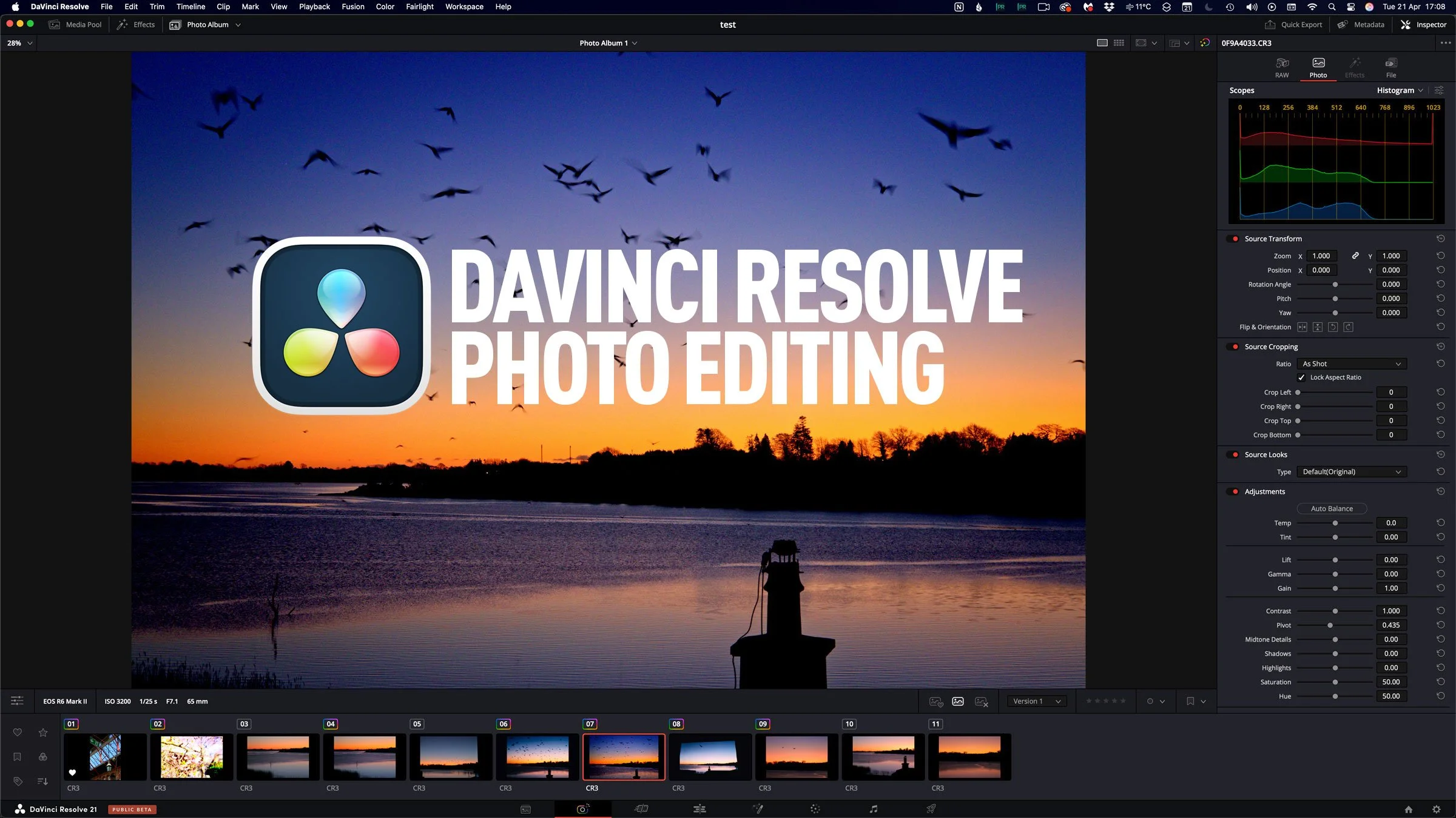 Davinci Resolve adds Photo Editing. Why it’s a big deal.