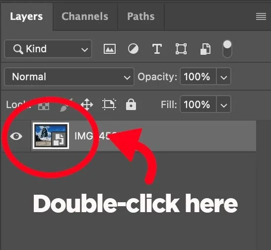 Screenshot of Layers Palette in Photshop