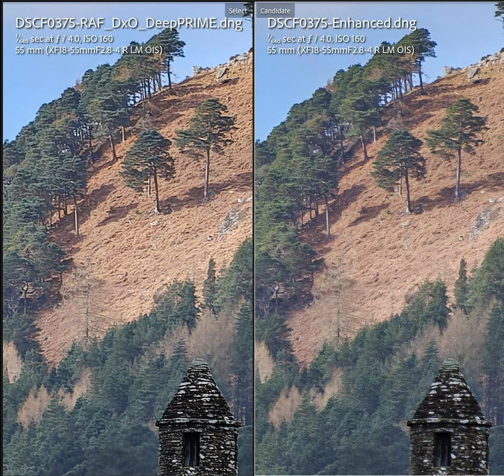 More Notes on DXO Pure Raw 2 Fuji Processing General Tips — Thomas