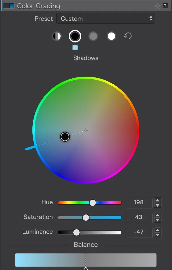 DXO PhotoLab 10 Colour Frading Tool