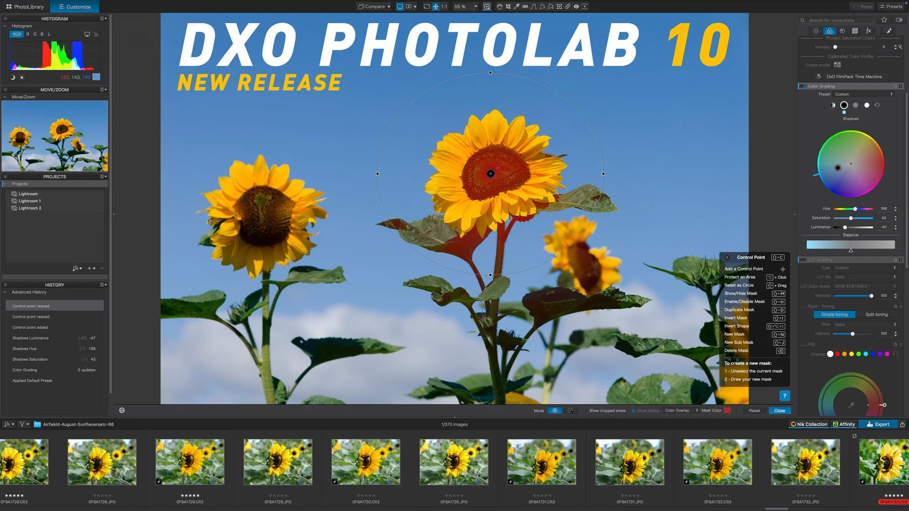 DxO PhotoLab 10 released: adds depth-aware masking, colour grading and expanded AI tools