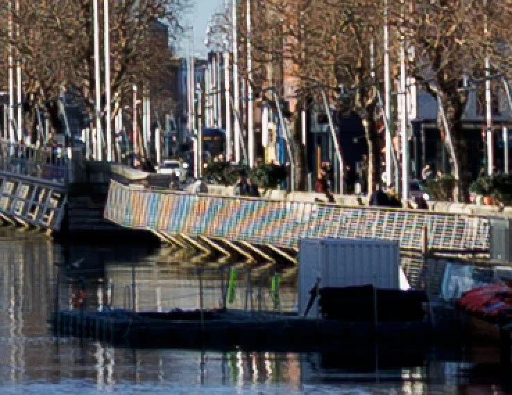 Crop of image showing heavy Moiré