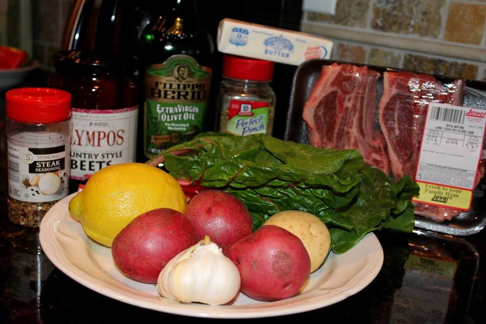 Lamb Chops with sauteed Swiss Chard & pureed beets2.jpg