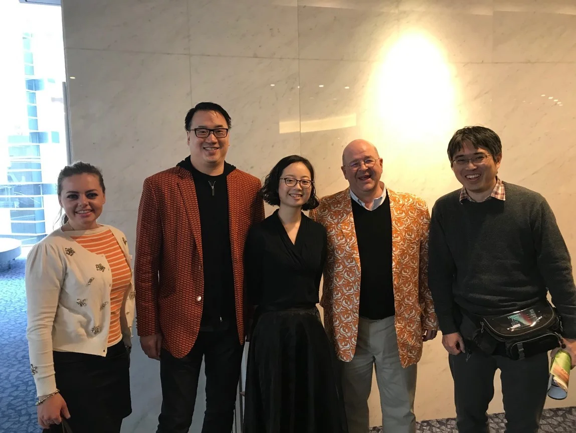 Maria di Visser (friend of Princeton), Max Yeh '91, Kai Shibuya '14, Ed Rogers '87, Hidekazu Oki '00