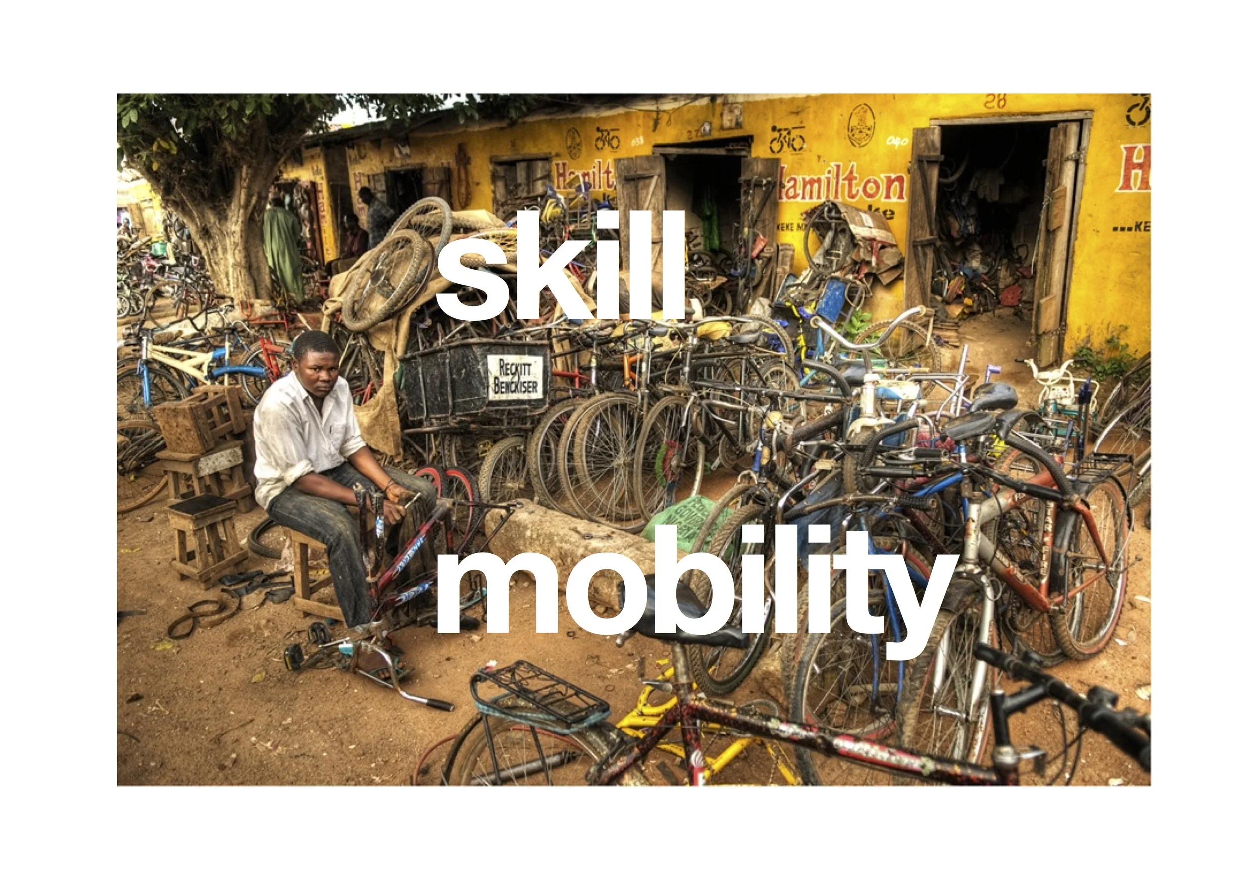 is this about bikes and money or about skills or mobility?