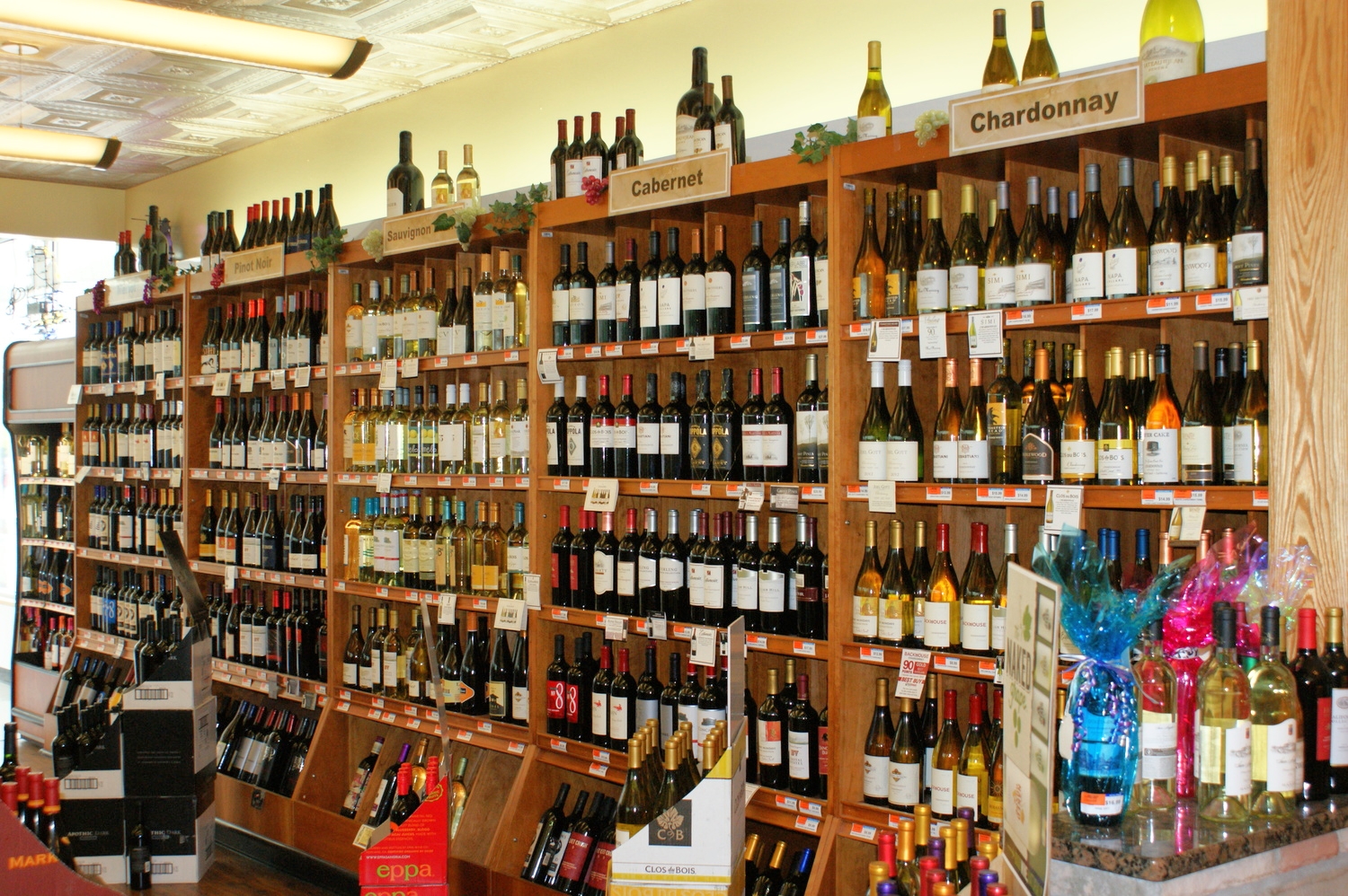 California Wine Selection