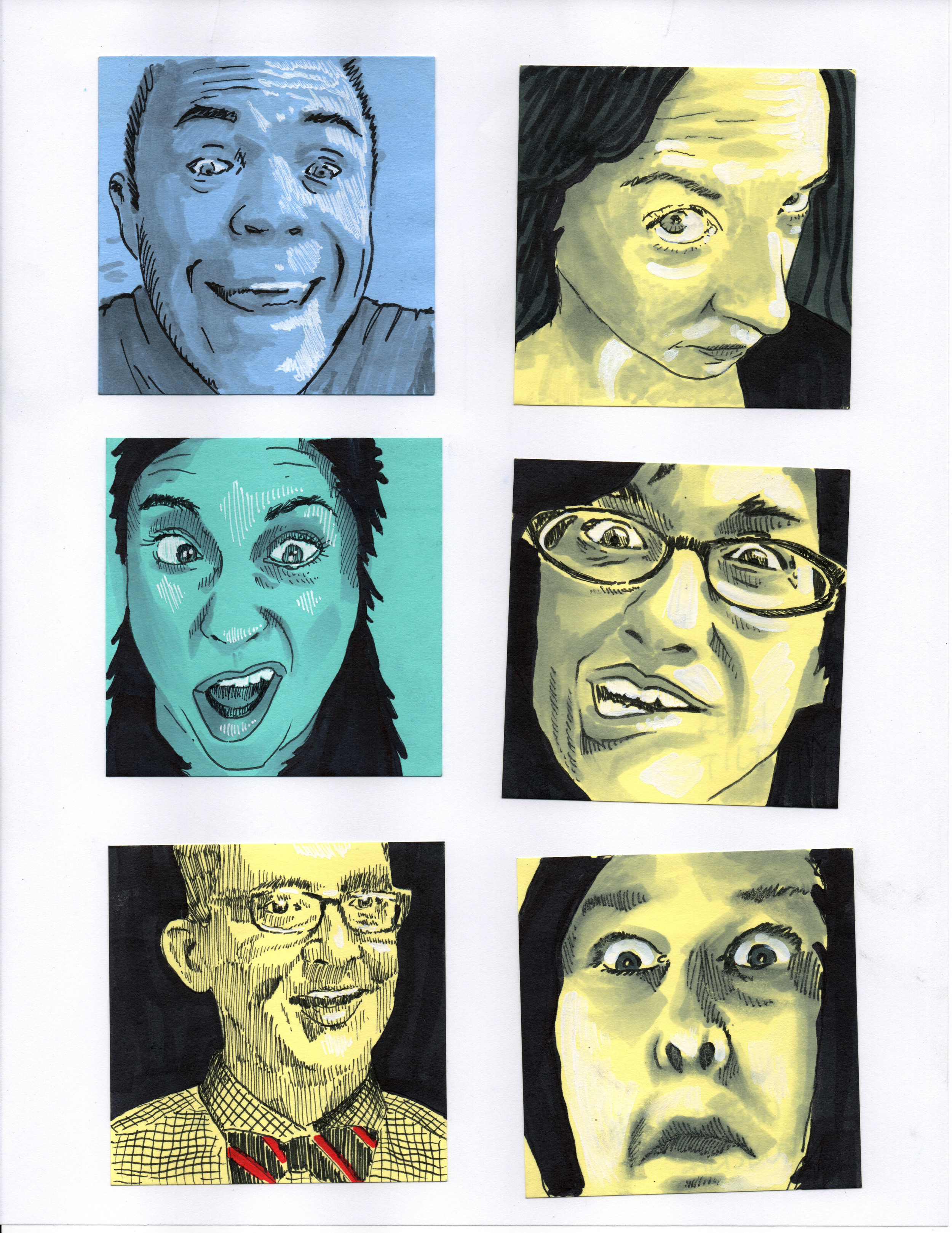 Post-it Portraits
