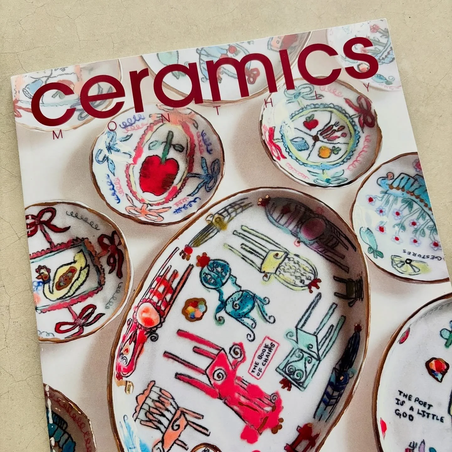 The February issue of Ceramics Monthly is out, in which I reveal a huge secret. This revolution in glaze chemistry allows me to get bright saturated foam glaze, which traditionally has been limited to drab and unsaturated colors. You should go check 