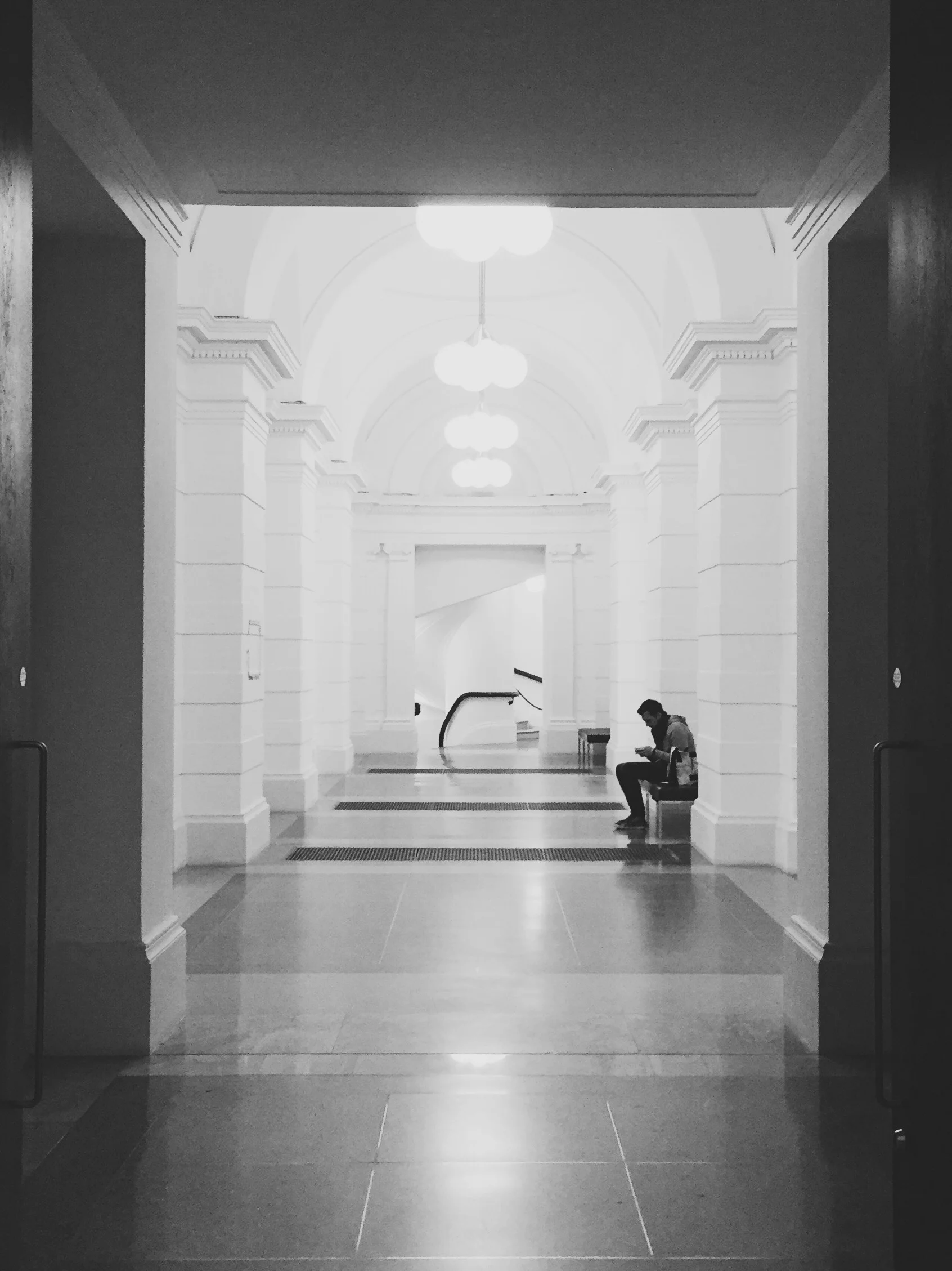Corridors of Tate Britain 