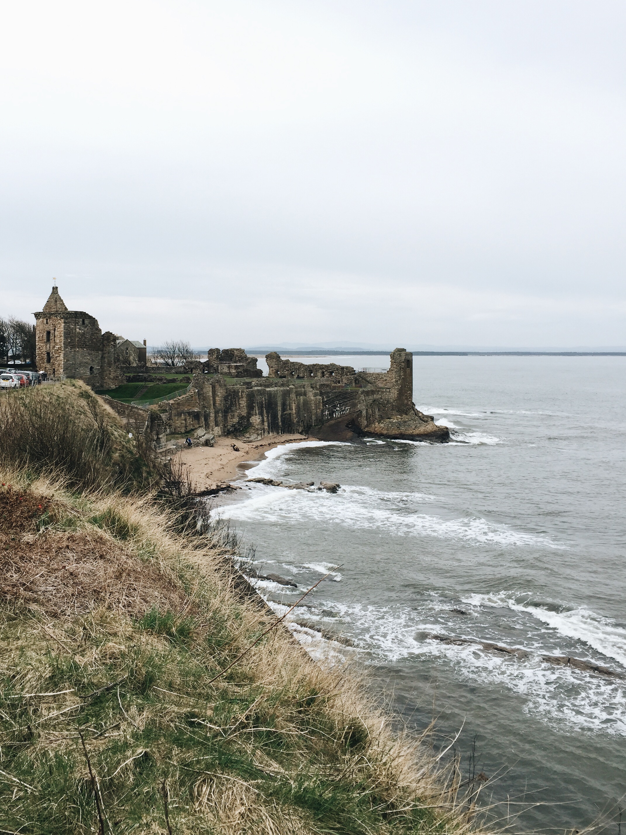 St. Andrew's Castle ruins 