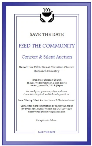 Feed the Community Concert & Silent Auction
